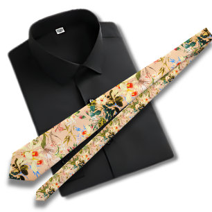 persikor Tropical Hawaiian mönster Slips