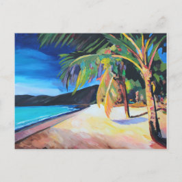 Persikor vid Magens Bay St Thomas Amerikanska Jung Vykort