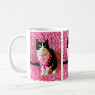 Persikor vid Rosa Mugg i Tuxedo Cat