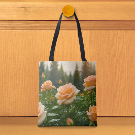 Persikorosa Totebag Tygkasse