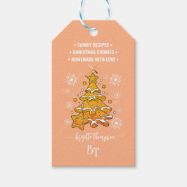 Persikors Kristallkakor Snöflingor Kampanj QR-kod Presentetikett