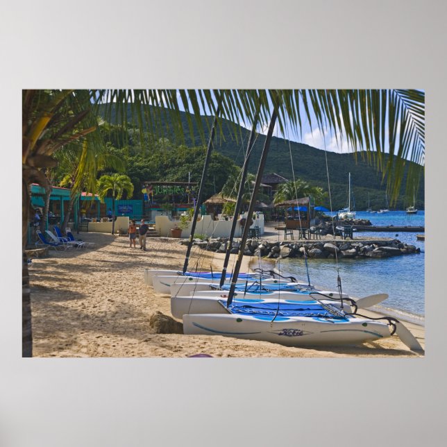 Persikosida vid Leverick Bay Resort & Marina. Poster (Framsidan)