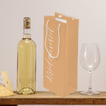 Persikoskript med stilstil Bröllop Bridesmaid