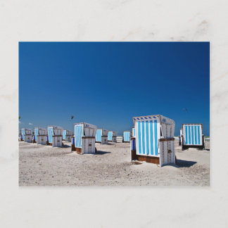 Persikostolar på Östersjöns strand Vykort