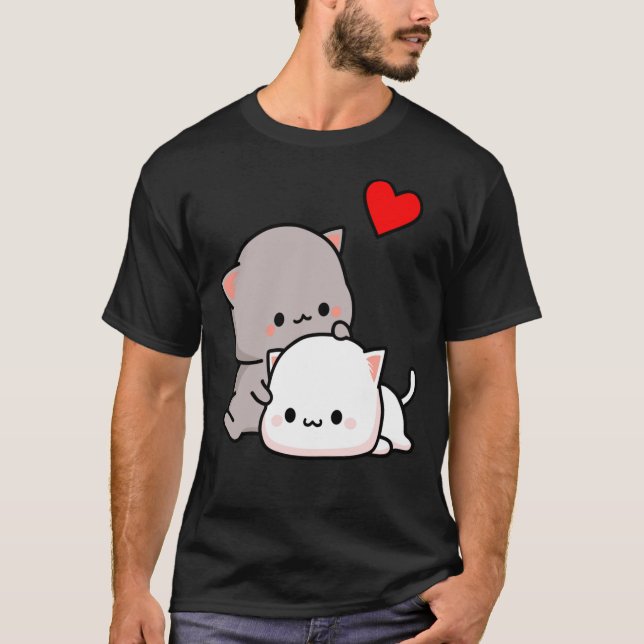 Persikott och Goma Kärlek Misslyckas aldrig klassi T Shirt (Framsida)