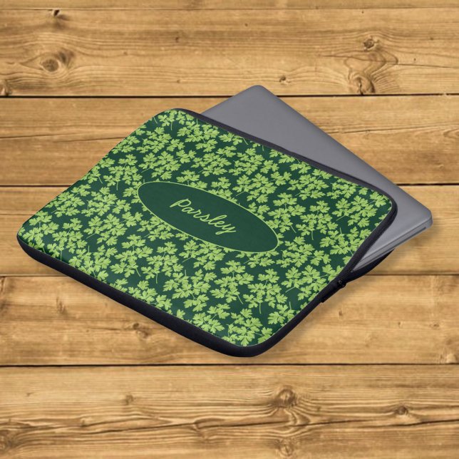 Persiljemönster Laptop Fodral (Skapare uppladdad)