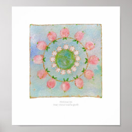 Persimmon Print Poster