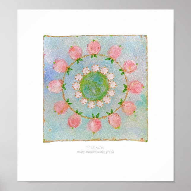 Persimmon Print Poster (Framsidan)