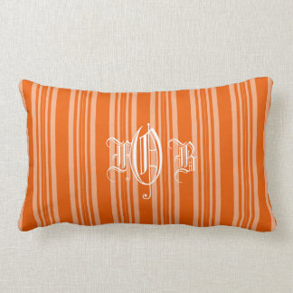 Persimmon Rand White Monogram Lumbarkudde