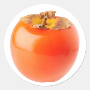 Persimmon Runt Klistermärke