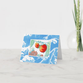 Persimmon Säsongens hälsningar 4" x 5.6" Kort