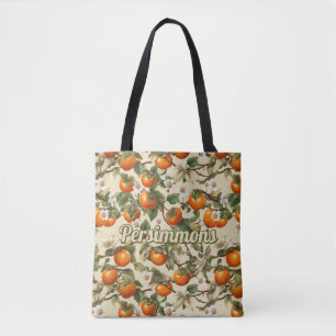 Persimmons Mönster Tygkasse