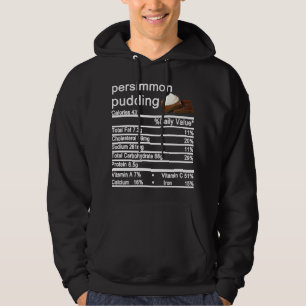 persimon pudding hoodie