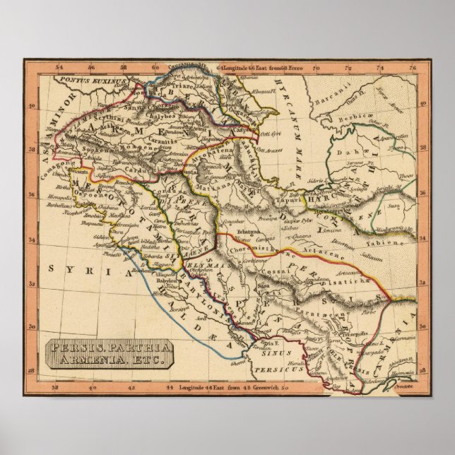 Persis, Parthia, Armenien Poster (Framsidan)