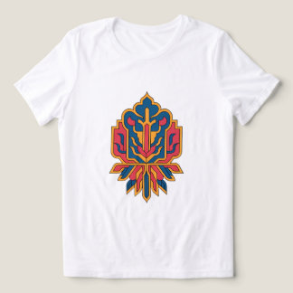 Persisk blomstermöbeldesign T-Shirt