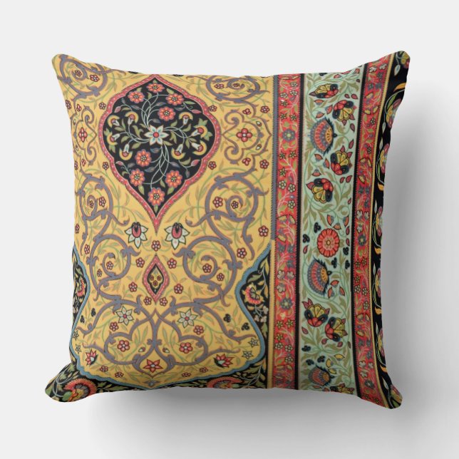 Persisk dekoration, pläterar XXV från 'Polychrome Kudde (Framsida)