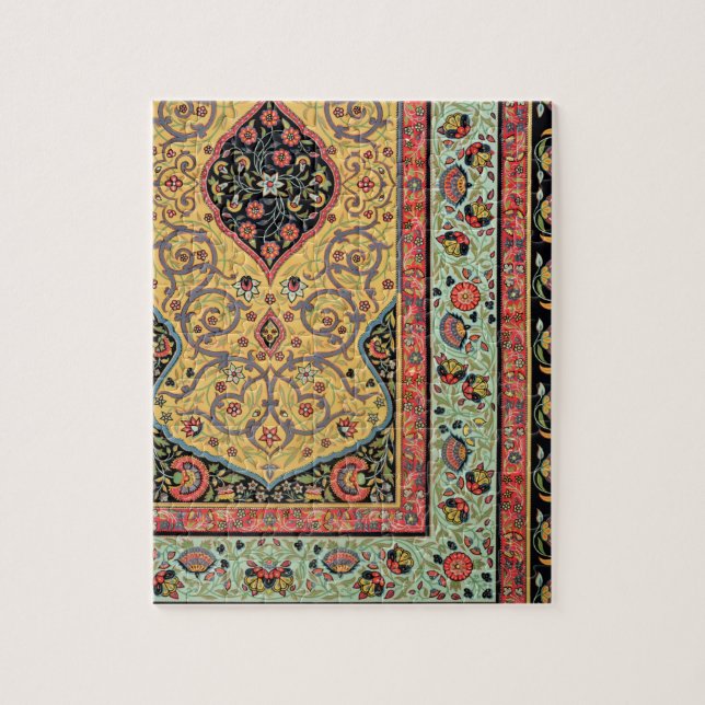 Persisk dekoration, pläterar XXV från 'Polychrome Pussel (Vertikal)