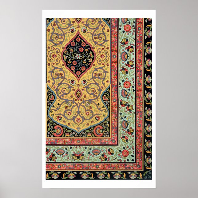 Persisk Dekoration, platta XXV från "Polychrome Or Poster (Framsidan)