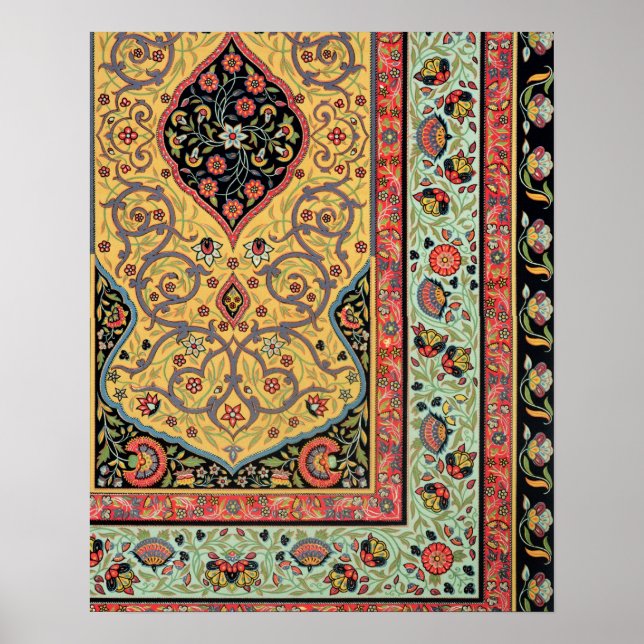 Persisk Dekoration, platta XXV från "Polychrome Or Poster (Framsidan)