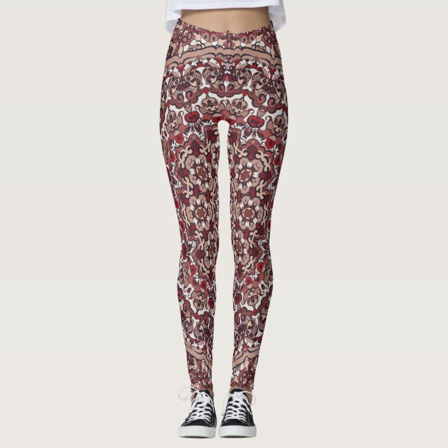 Persisk färgad carpet leggings (Framsida)