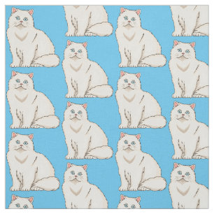 Persisk illustration av kattens tecknad tyg