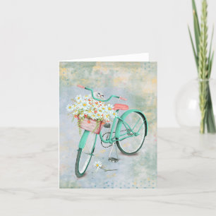 Persisk katt i daisy basket kort