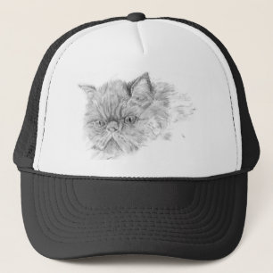 persisk katt truckerkeps