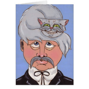 Persisk matta hälsningskort