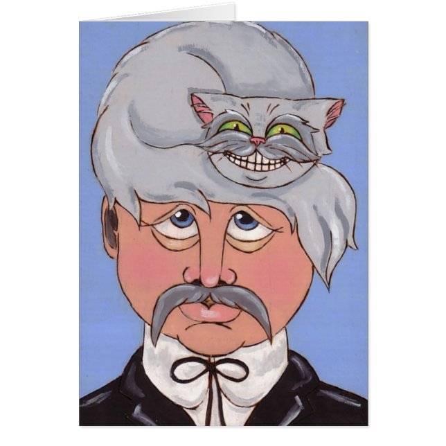 Persisk matta hälsningskort (Framsidan)