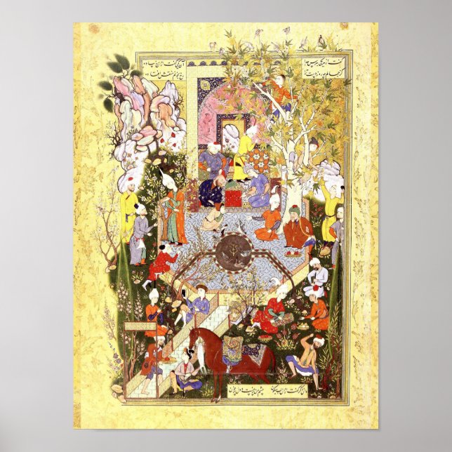 Persisk minister: A Far råder sin son Poster (Framsidan)