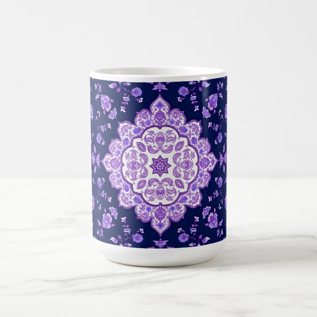 Persisk Mugg Royalblå - Elegant Kaffemugg (Center)