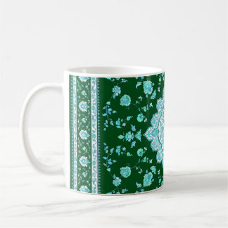 Persisk mugg smaragd - Elegant grön kaffemugg