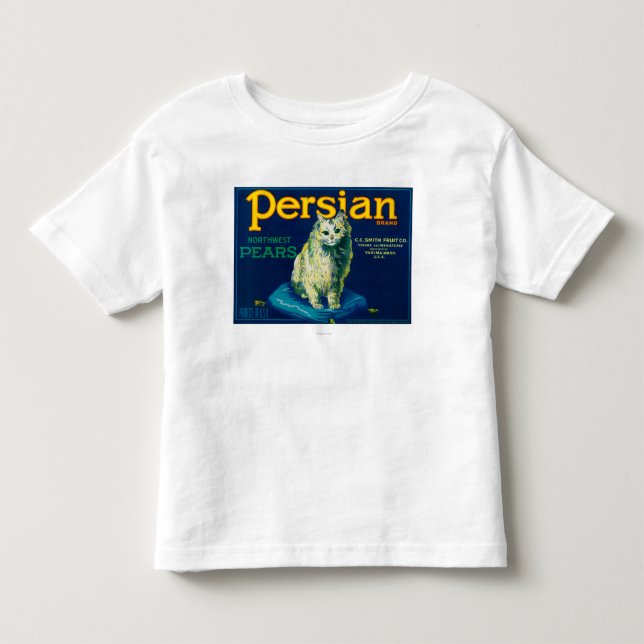 Persisk Pearlåda LabelYakima, WA Tee (Framsida)