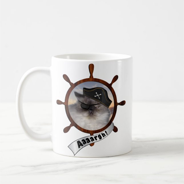 Persisk piratkattunge kaffemugg (Vänster)