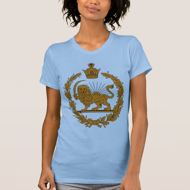 Persisk vapensköldT-tröja T-shirt (Framsida)