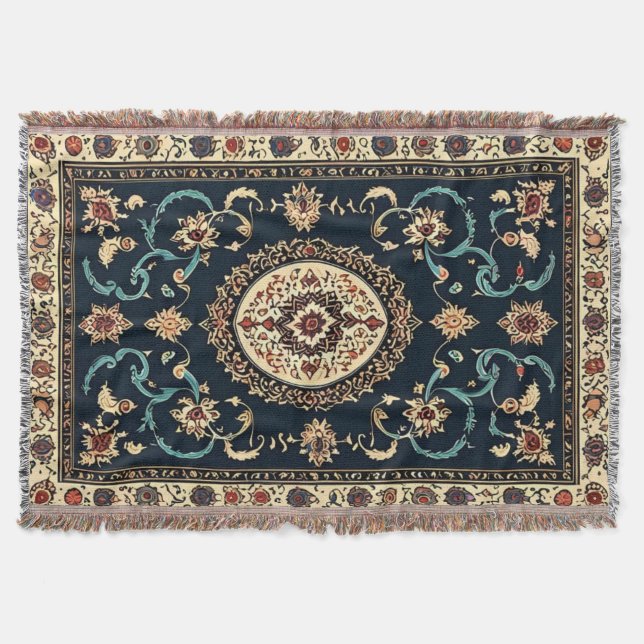 Persisk Vintage för prydnadsväxter Filt (Framsidan)