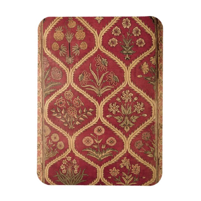 Persiska eller turkiska mattor, 1600-talet (ull) magnet (Vertikal)