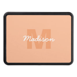 Persiska färg 2024 med anpassningsbar Monogram nam Dragkroksskydd