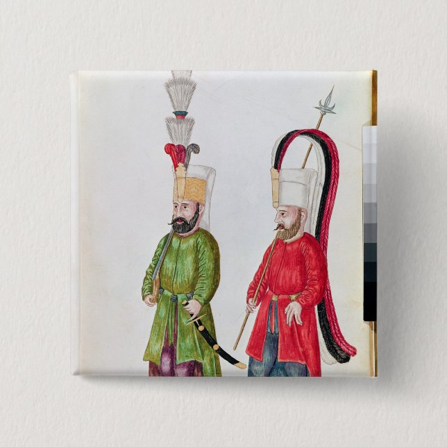 Persiska Janissaries, 1513 Knapp (Framsida)