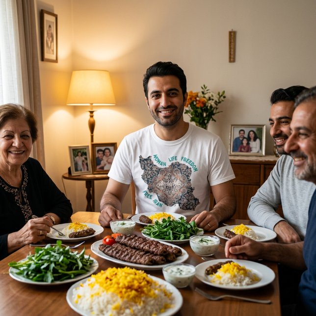 Persiska jubileumspresenter för 30-årsfirande för  t shirt (Persian Anniversary 30th Birthday Gifts for Him T-Shirt)