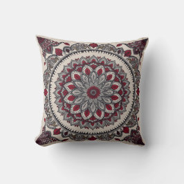 Persiska Matta Mandala Pillows: Luxurious Struktur Kudde
