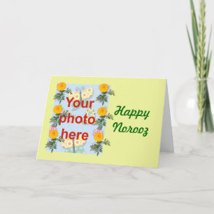 Persiska nyåret Glad Norooz سال نو مبارک Helgkort