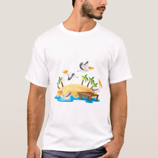 Persiska på ön t shirt