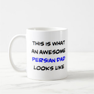 persiska pappa, fantastisk kaffemugg