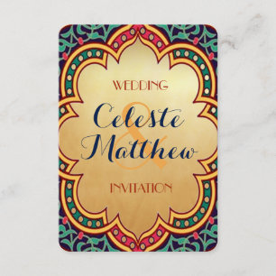 Persiska turkiska arabiska marockanska Bröllop ell Inbjudningar