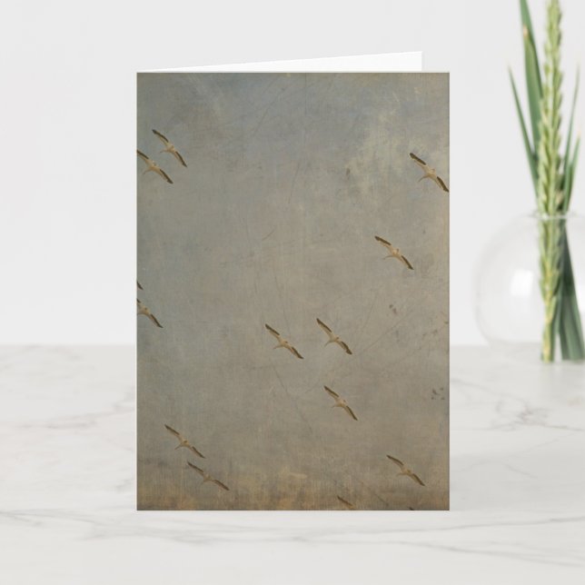 Persiska under flygning kort (Framsida)