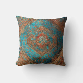 Persiska vackra gamla folksamlingar i Mönster Kudde