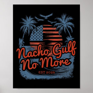 Persiska viken i Amerikas förenta stater Est 2025 Poster
