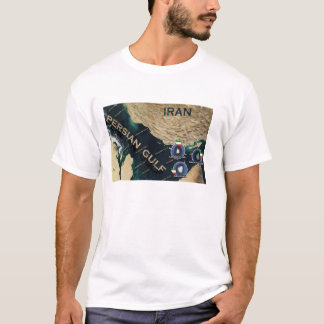 Persiska viken - ö för iranier tre tee shirt