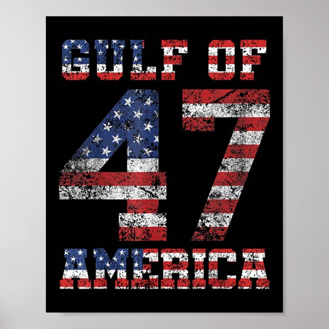 Persiska viken Usa Amerika Trump Hälsning Från Den Poster (Framsidan)